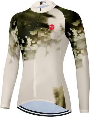 Women's Cycling Jersey Long Sleeve Bike Shirts Cycling Clothing Biking Jackets Bicycle Tops