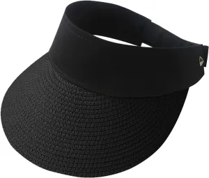 Women's Empty Top Sun Visor Hat Holiday Hat Summer Beach Baseball Caps Sunscreen Sunshade Tennis Cap