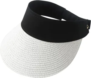 Women's Empty Top Sun Visor Hat Holiday Hat Summer Beach Baseball Caps Sunscreen Sunshade Tennis Cap