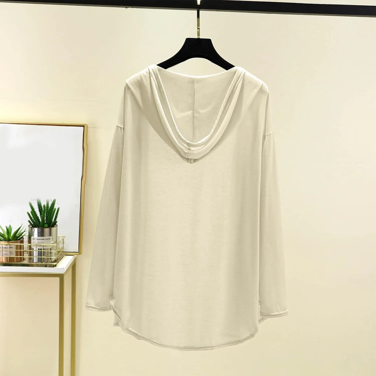Womens Lightweight Casual Hoodie Cardigans Open Front Cover Ups Long Sleeve Outwear Coat Sun Protection Cover Clothes