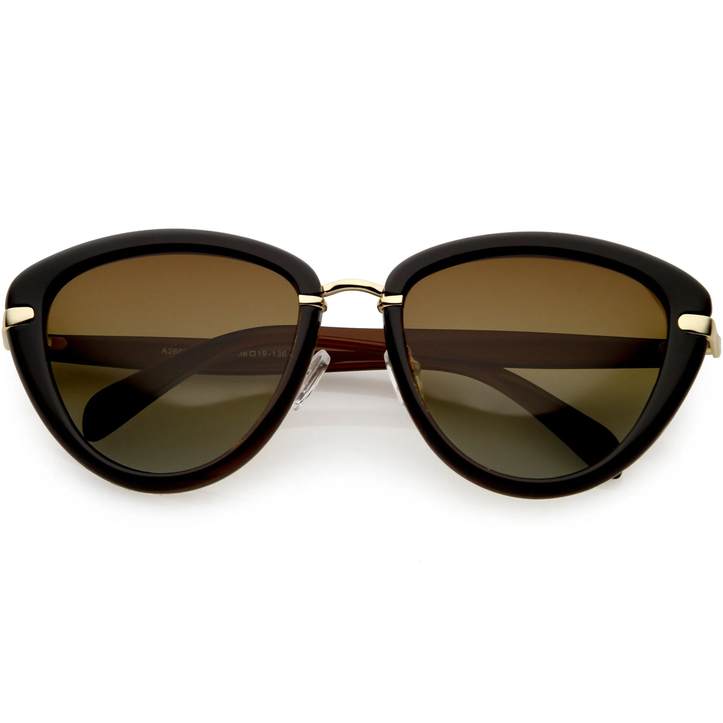 Women's Premium Polarized Lens Cat Eye Sunglasses C899