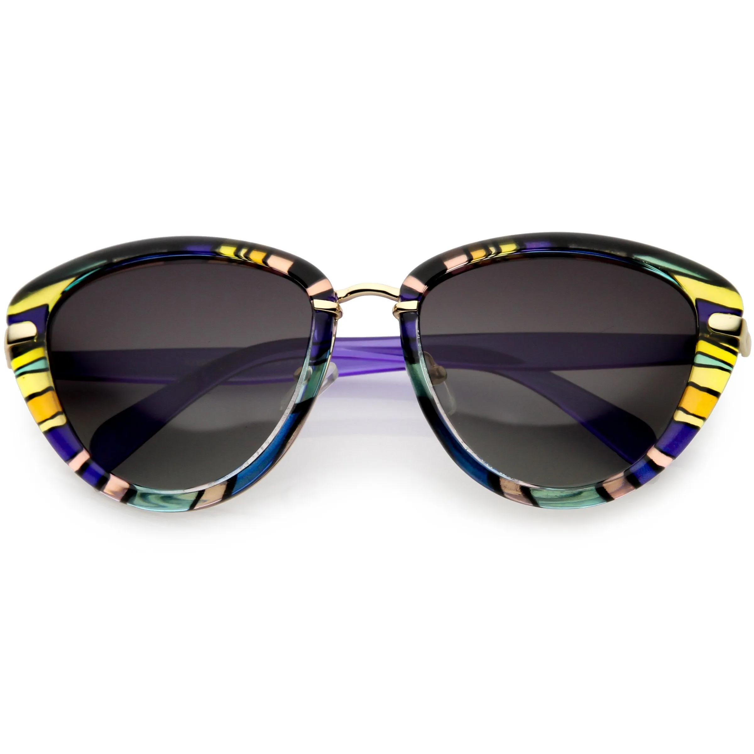 Women's Premium Polarized Lens Cat Eye Sunglasses C899
