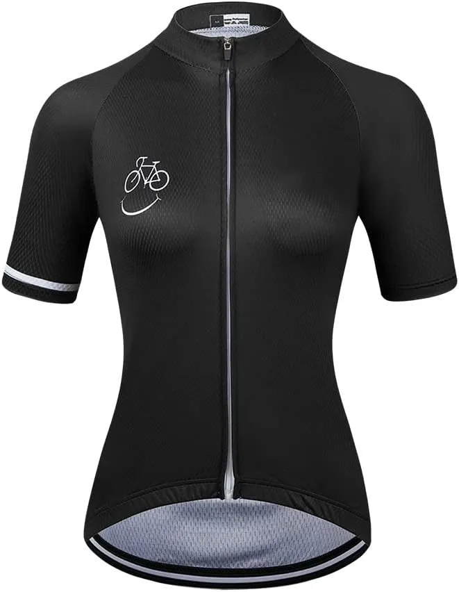 Women's Short Sleeve Cycling Jersey Jacket Cycling Shirt Quick Dry Breathable Mountain Clothing Bike Top