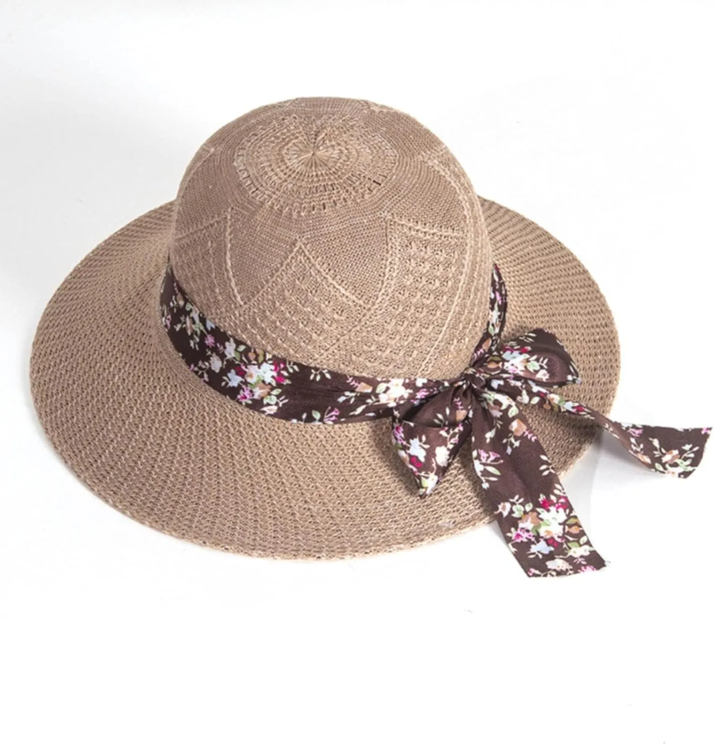 Womens Sun Hats Summer Packable Beach Hats for Women Travel Summer Hat Outdoor Women Large Straw Hat