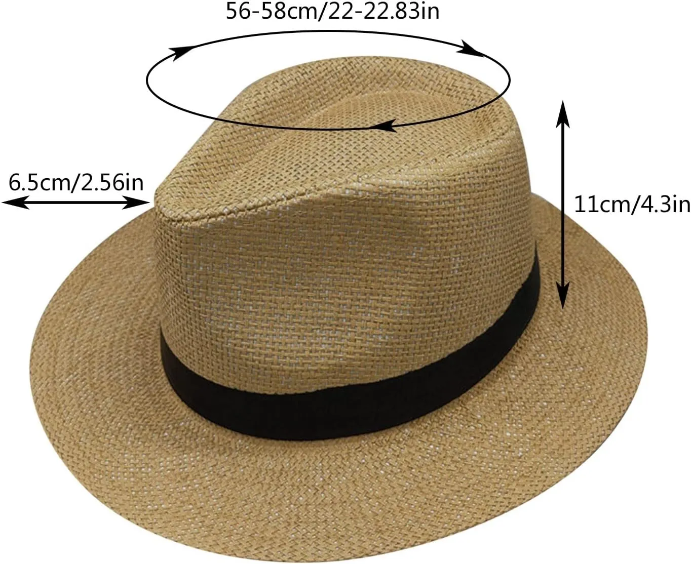Womens Sun Visor Hat Beach Straw Hat for Women Wide Brim Hats Foldable Packable Beach Hat for Summer Hats