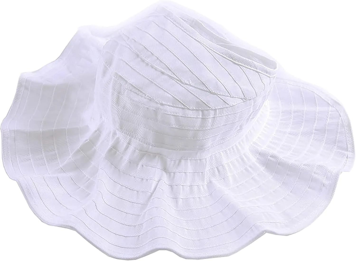 Women's Wide Brim UPF 50  Sun Hat with Ponytail Hole Summer Roll Up Beach Hat Fishing Hat