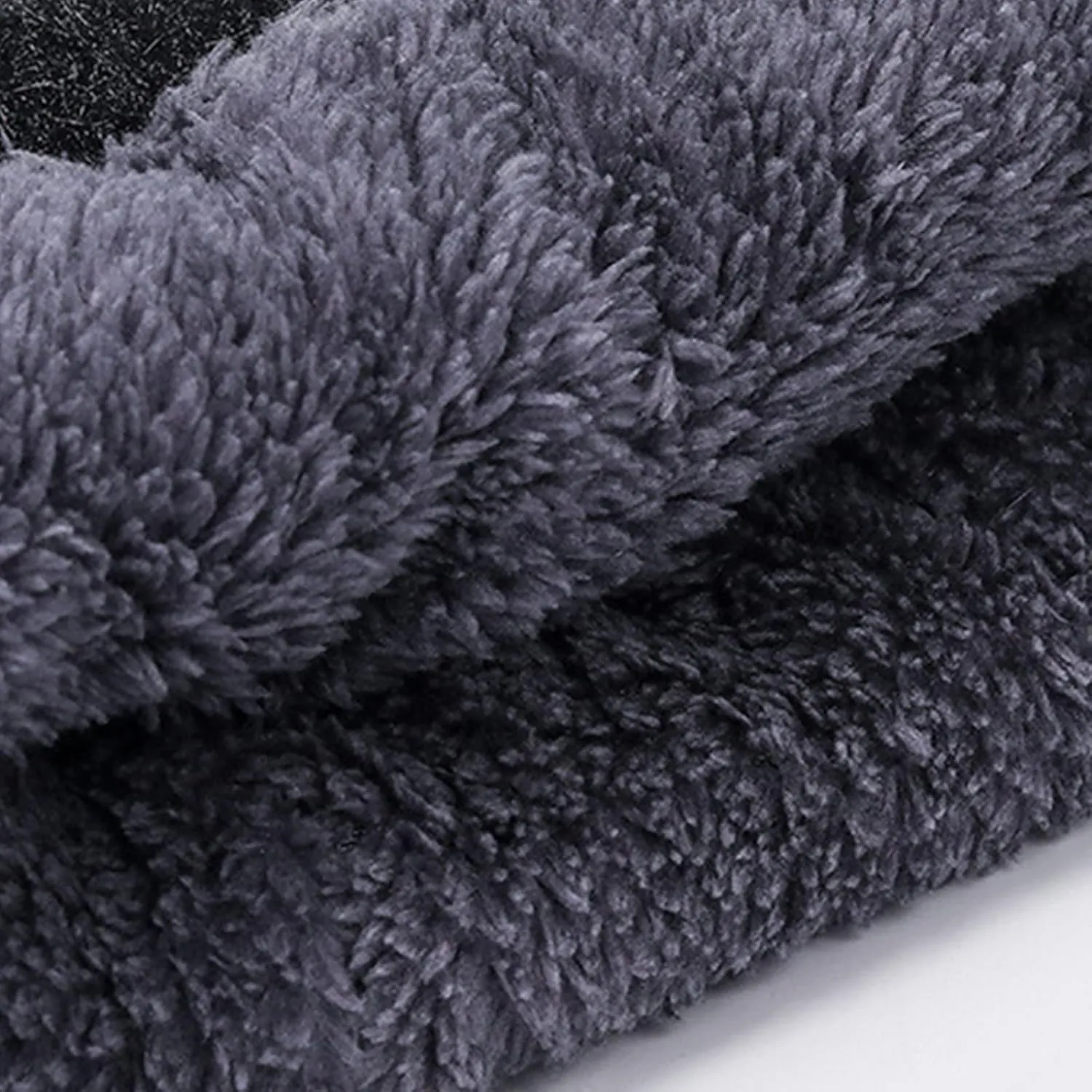 Women's Winter Soft Knit Beanie Hat with Faux Fur Pom Pom Warm Skull Cap Beanies for Women Cold Weather