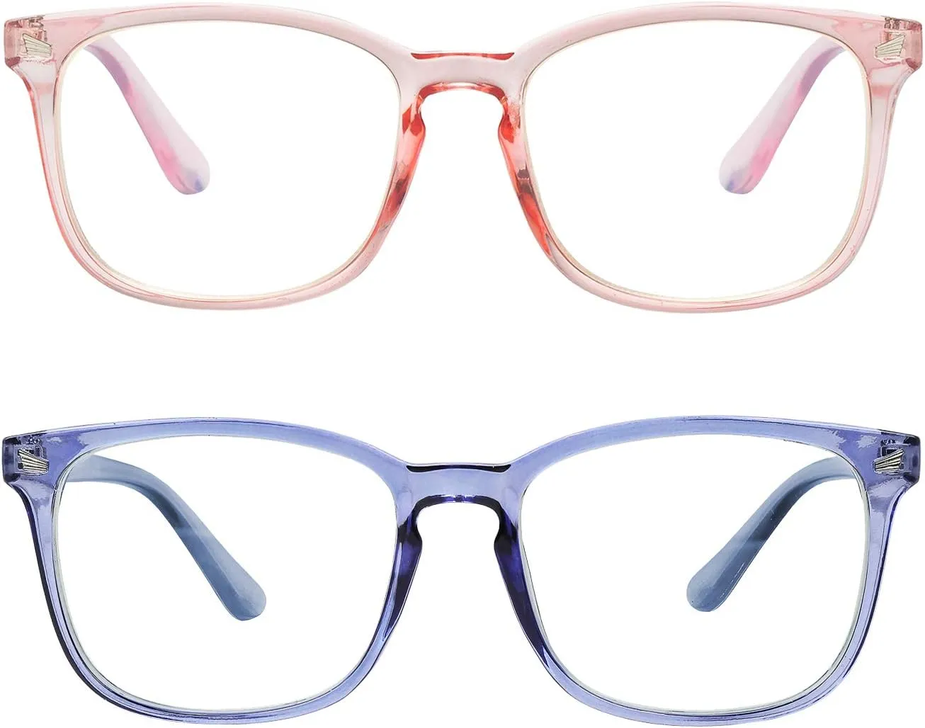 Yogo Vision Blue Light Blocking Computer Glasses Anti Glare Reduce Eyestrain Eyeglasses for Men and Women