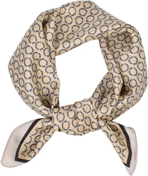 YOLAI Silk Neck Scarf Small Square Scarf For Women Men Silk Feeling Scarf Medium Square Satin Head Scarf For Women