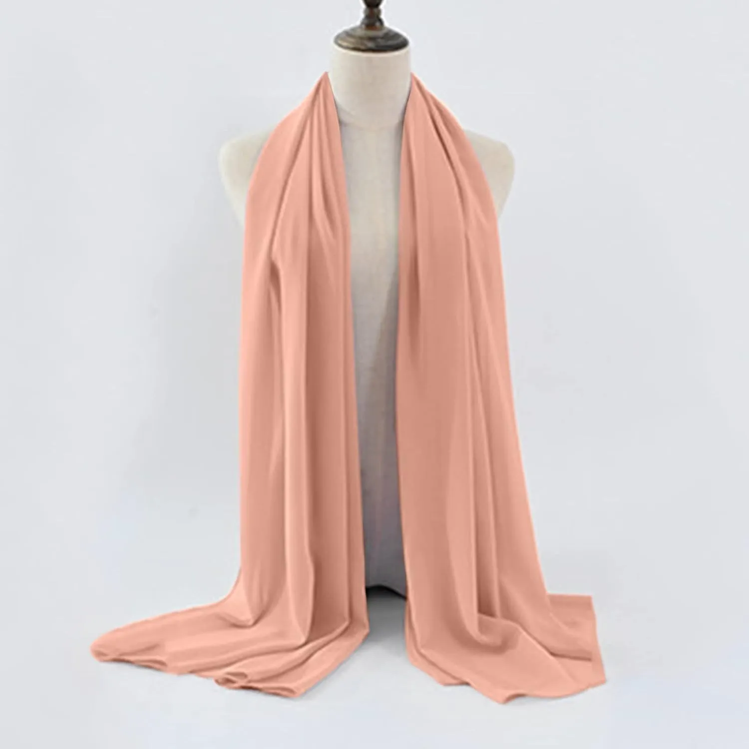 YOLAI Women Fashion Flowers Print Scarves Lightweight Scarves Spring Fall Shawl Silk Feeling Floral Scarf