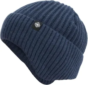 YOLAI Women Knit Hat with Brim Pom-Pom Beanie Hats Soft Warm Slouchy Beanie Cap with Visor for Winter Outdoor
