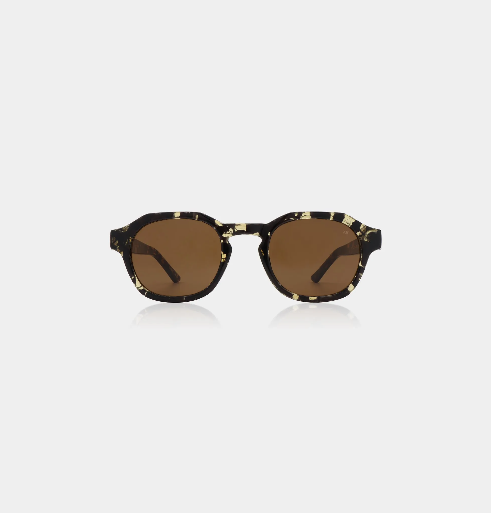 Zan Sunglasses - Black / Yellow Transparent