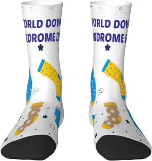 ZAZYXTJ Middle Calf Socks Crew Athletic Socks Novelty Cozy Casual Socks for Womens Mens