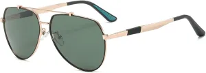 ZIUTNSAV-Polarized Retro Driving and Cycling Sunglasses Men and Women Outdoor Sunglasses (COLOR:A3130,ONE SIZE)